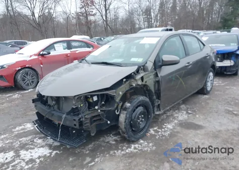 2017 Toyota Corolla Le from USA, damaged, VIN 2T1BURHEXHC776607